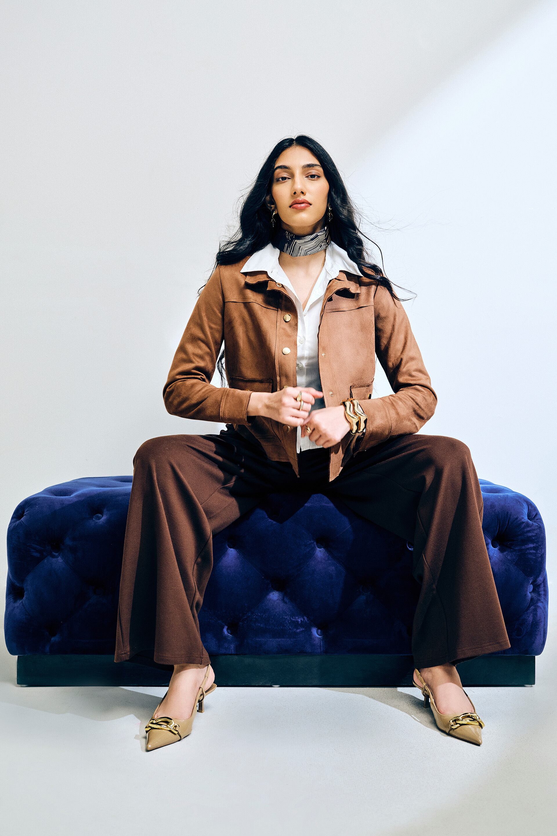 Walnut Brown Jacket, Brown, image 3